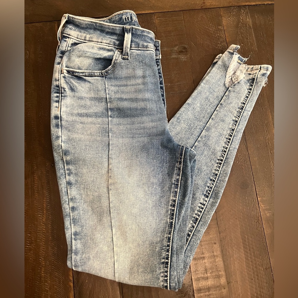 Maurices Light Blue Skinny Jeans